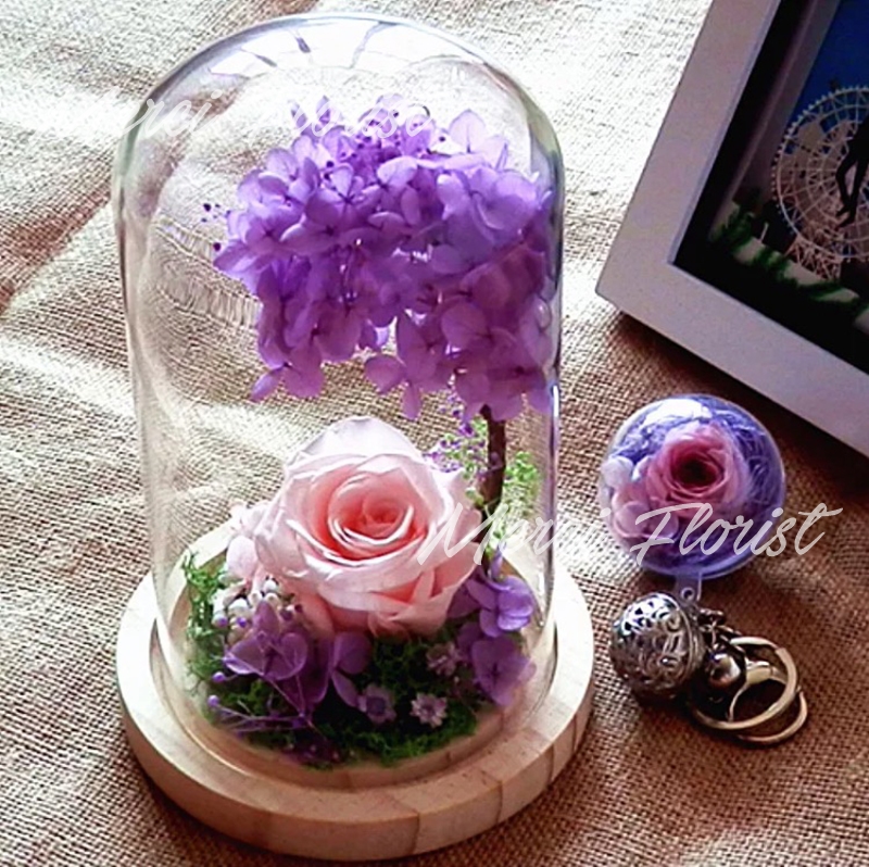 **PBO** Preserved Flowers Bottle<br><font size=-1>(Flowers with bottle only)</font>